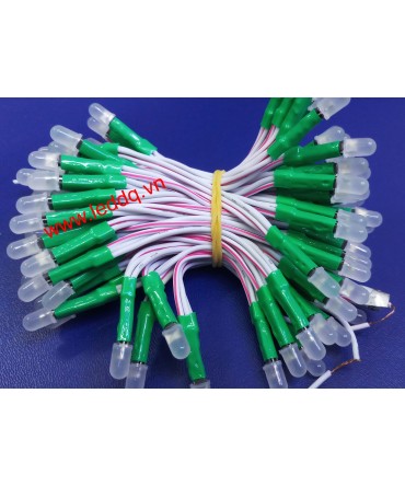 Led Ruồi Đơn Màu 5mm ( Led Liền Dây )